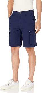 Amazon Essentials Men's 25cm Lightweight Stretch Cotton Blend Cargo Shorts