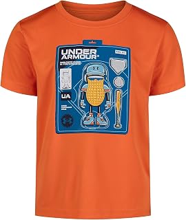 Under Armour Boy's Short Sleeve Core Graphic T-Shirt, Relaxed Fit T-Shirt (Pack of 1)