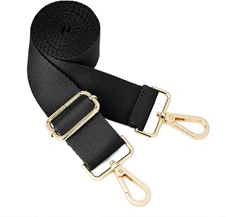 ZOOEASS Wide Shoulder Strap (Solid),Adjustable Replacement Belt Crossbody Canvas Bag Handbag
