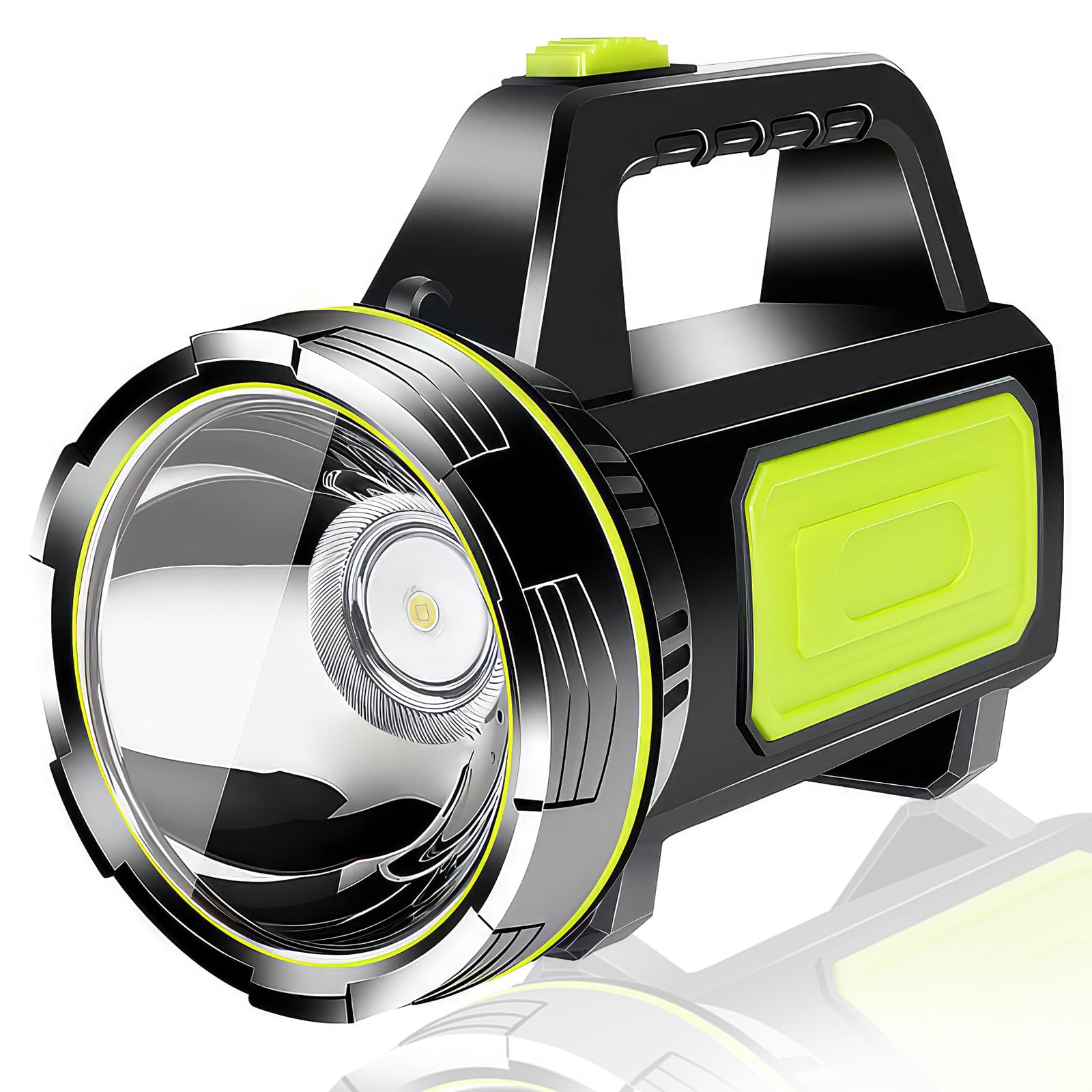 LED Super Bright Rechargeable Torch 1000LM Camping Torches Flashlight 1200mAh Ba