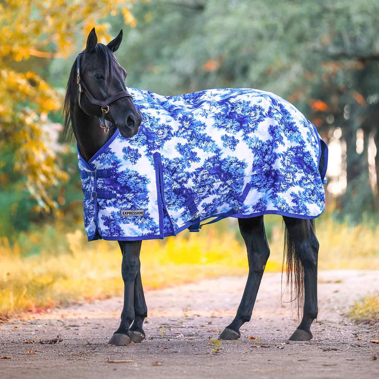 Jeffers 1200D Standard Neck Turnout Blanket, 240G, 69" - Equestrian Toile | Stan