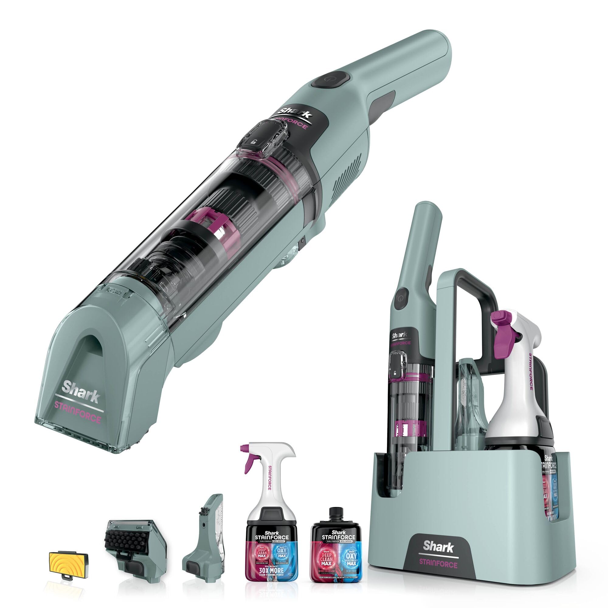 Shark StainForce Cordless Spot Cleaner Lightweight & Portable Spot | Stain, & Od