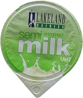 LAKELAND Semi-Skimmed Milk Pots (Pack of 120)