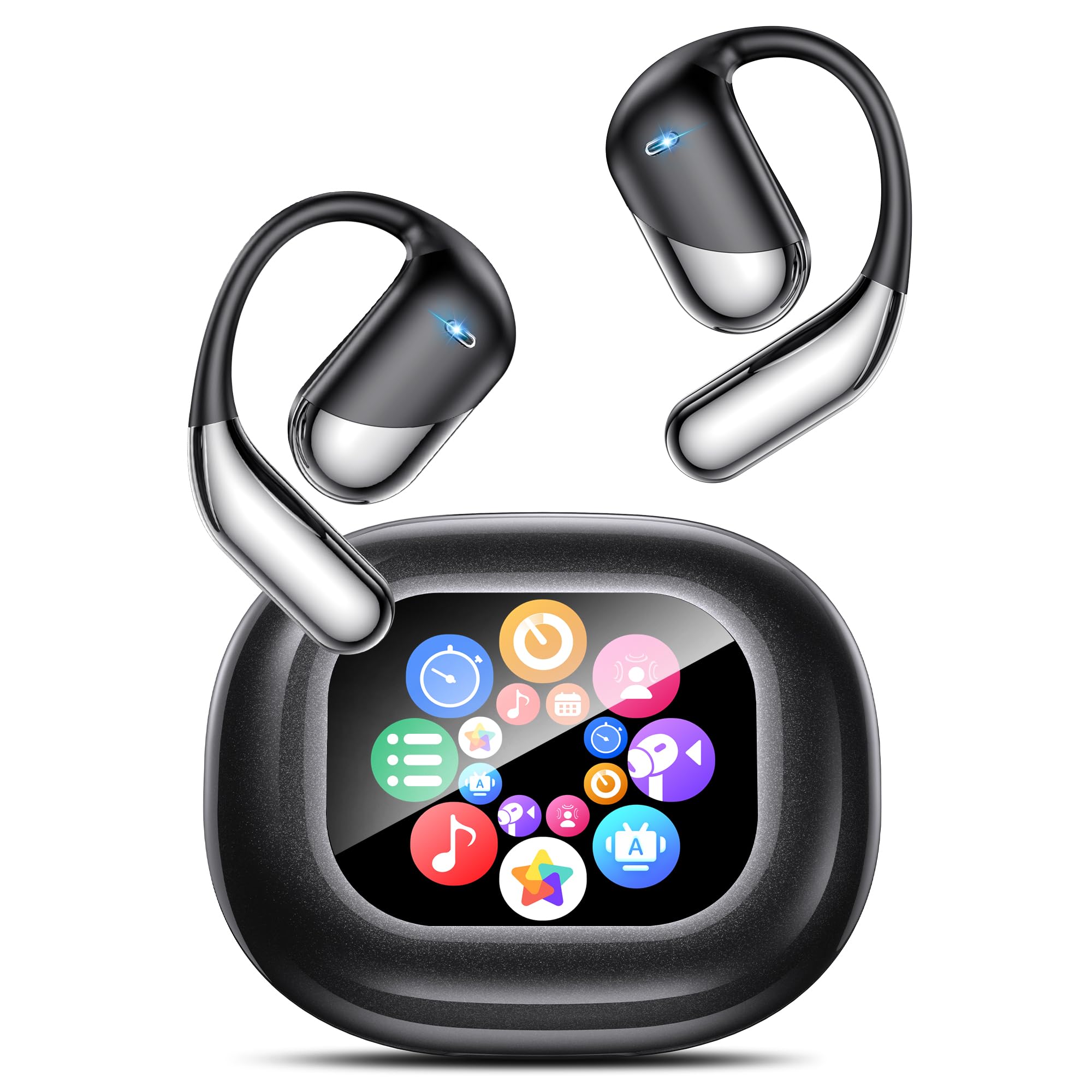 AI Real-Time Translation Earbuds, 198 Languages 2-Way Translator Earphones | Blu