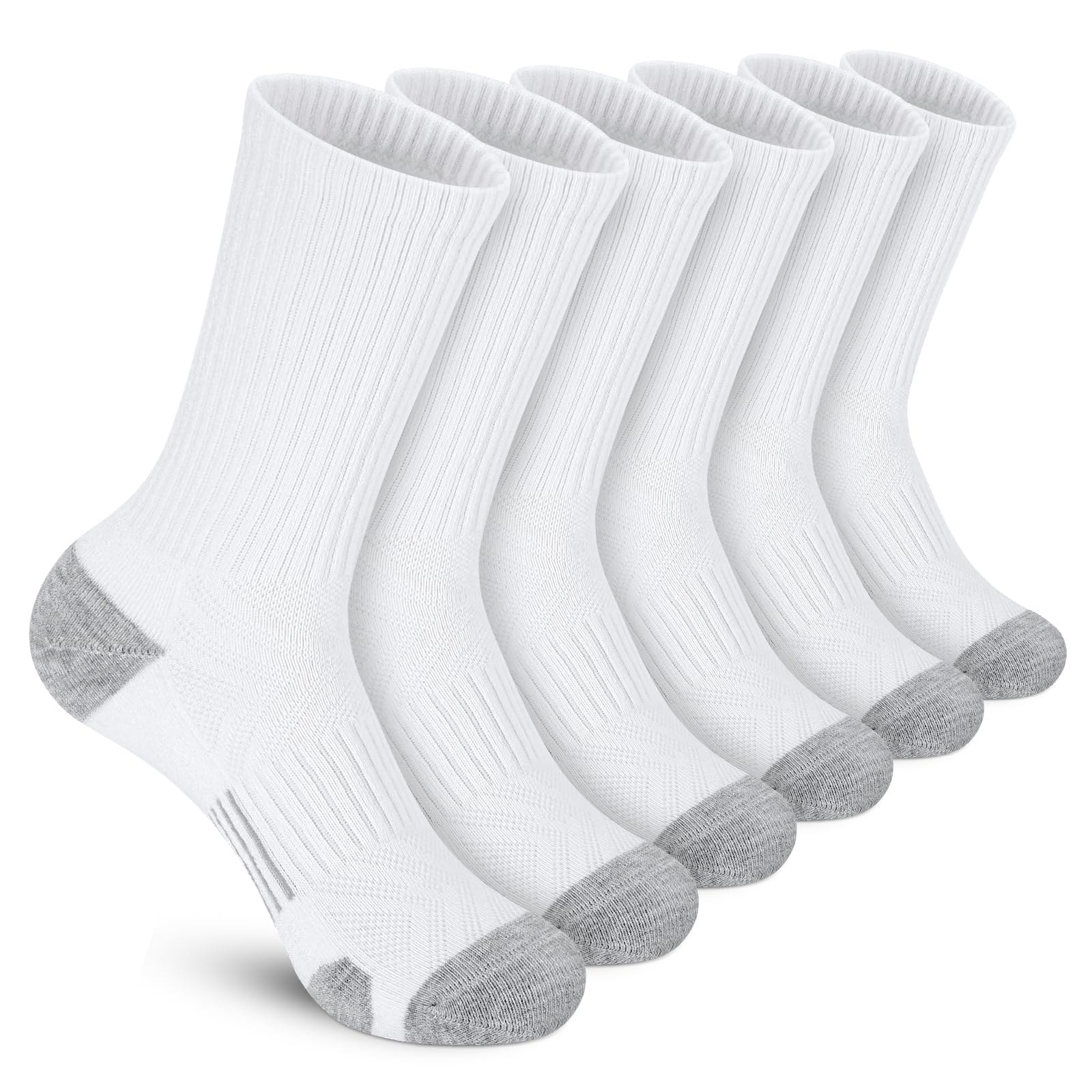 Felicigeely Sports Socks with Running Cushion, Breathable Outdoor Sports Socks f