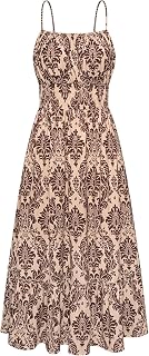 GRACE KARIN Summer Dresses for Women 2026 Vacation Boho Maxi Sundress