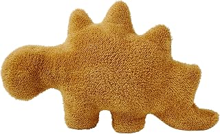 Dino Nugget Pillow, Cute Stegosaurus Chicken Nuggets Plush Pillow for Birthday Dinosaur Party Decoration (Stegosaurus)