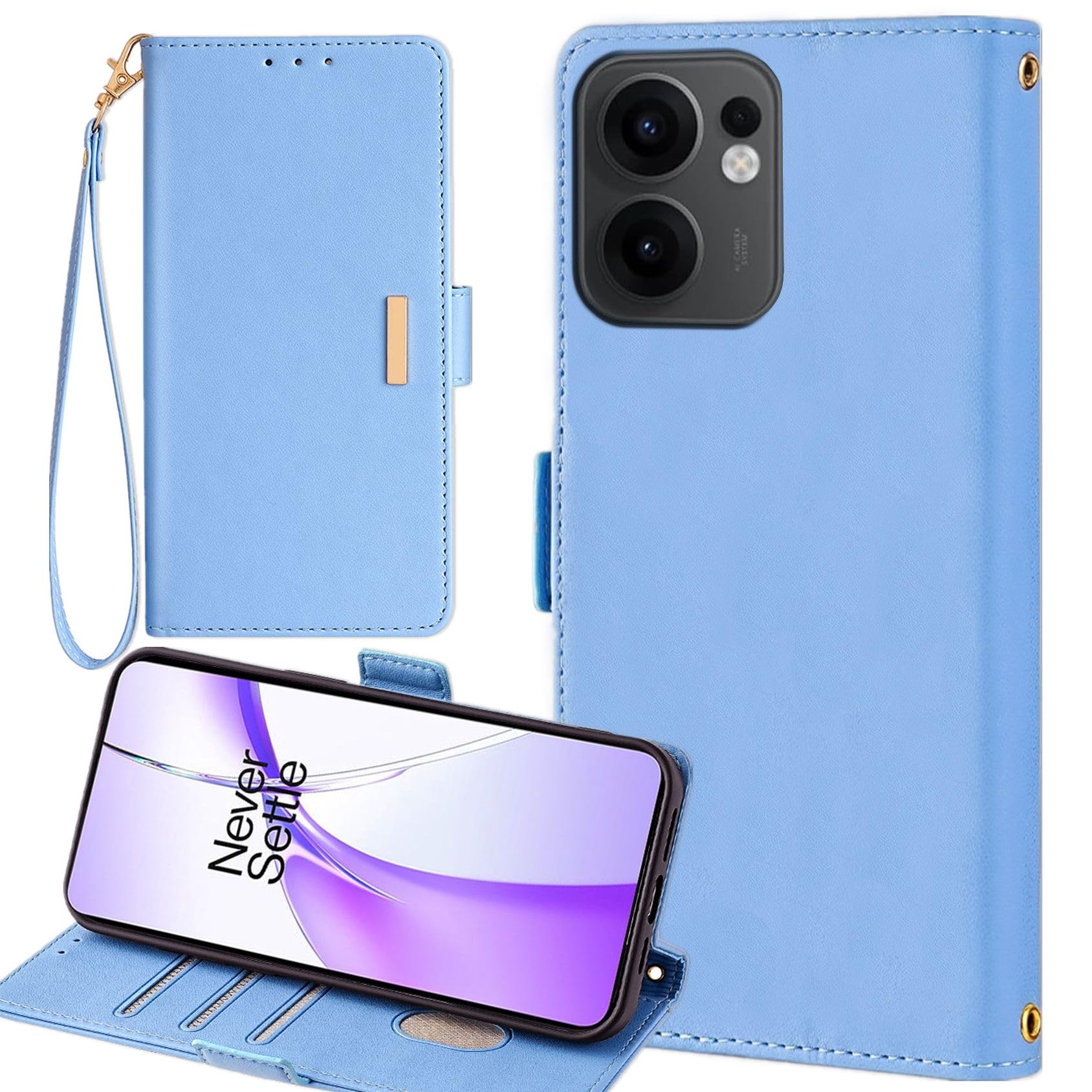 Oppo Reno13 A Case Folio Reno13A Strap Case Universal Reno 13A Ymobile Rakuten M