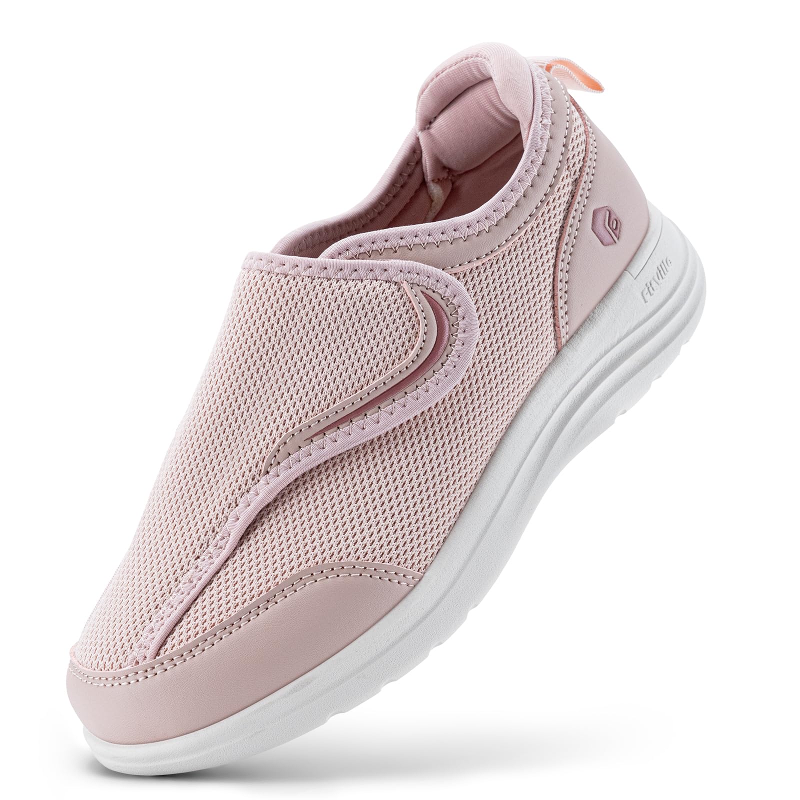 FitVille Women's Extra Wide Fit Diabetic Shoes, Non-Slip Walking Trainers for Wo