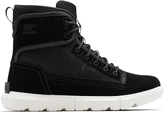 Sorel Explorer Mission Boot Waterproof Waterproof Winter Boots for Men, Brown (Tawny Buff x Jet), 40 EU