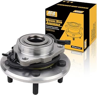 AFA Motors 515151 2WD/4WD Front Wheel Bearing and Hub Assembly Fits for 2012-2018 Ram 1500, 2019-2020 Ram 1500 Classic Hub Bearing Assembly 5-Lug w/ABS, Replace 515151, BR930858, HA590492, HA590515