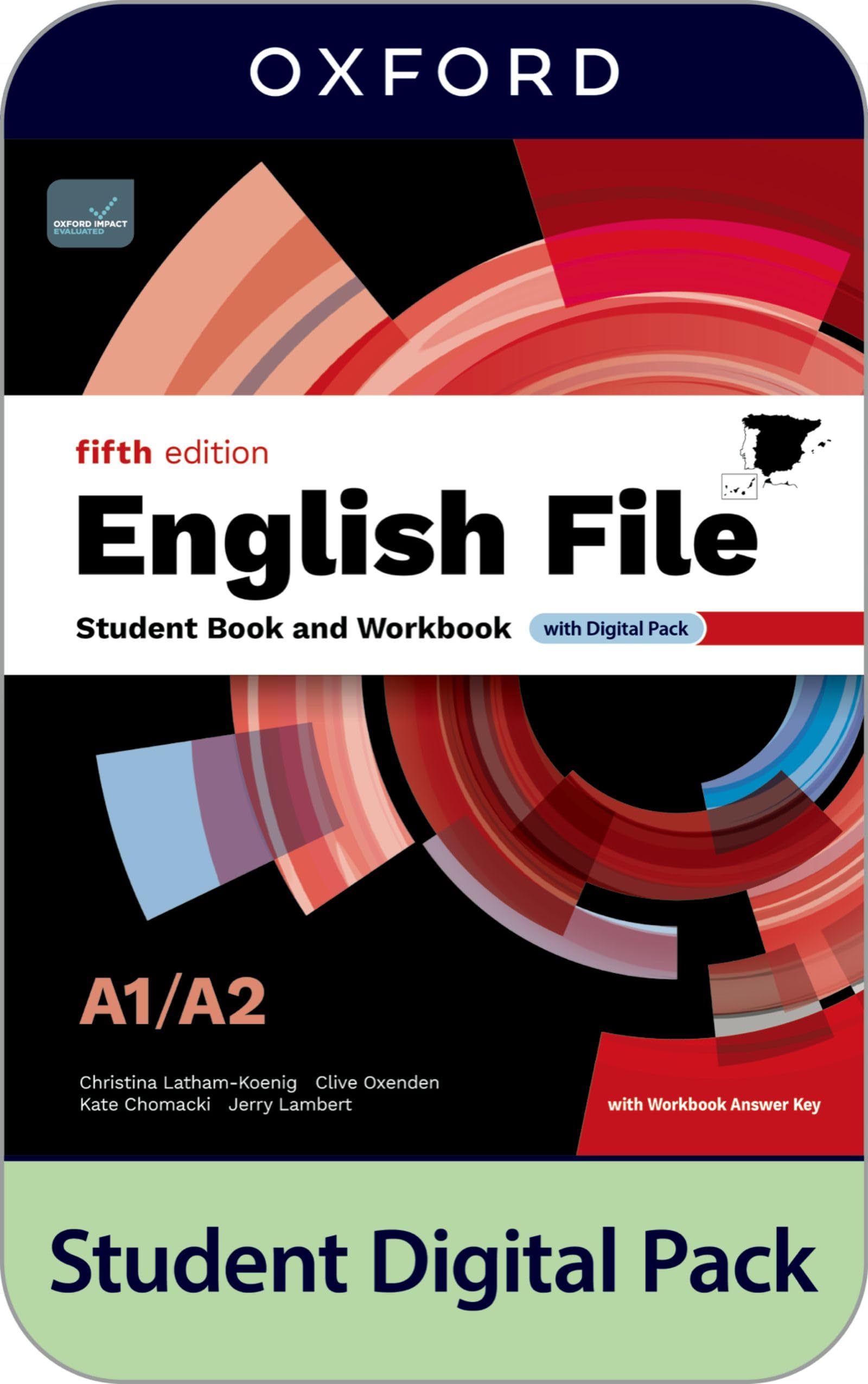 English File 5th Edition A1/A2. Student's Book and Workbook and digital with Key