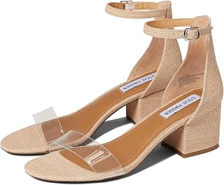Steve Madden Irenee Women's Heeled Sandals, Raffia, EU 39 - UK 6, Raffia, 39 EU