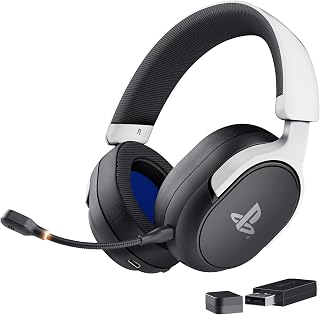 GXTrust Forta PlayStation 5 Licensed Wireless Helmets, Black/White