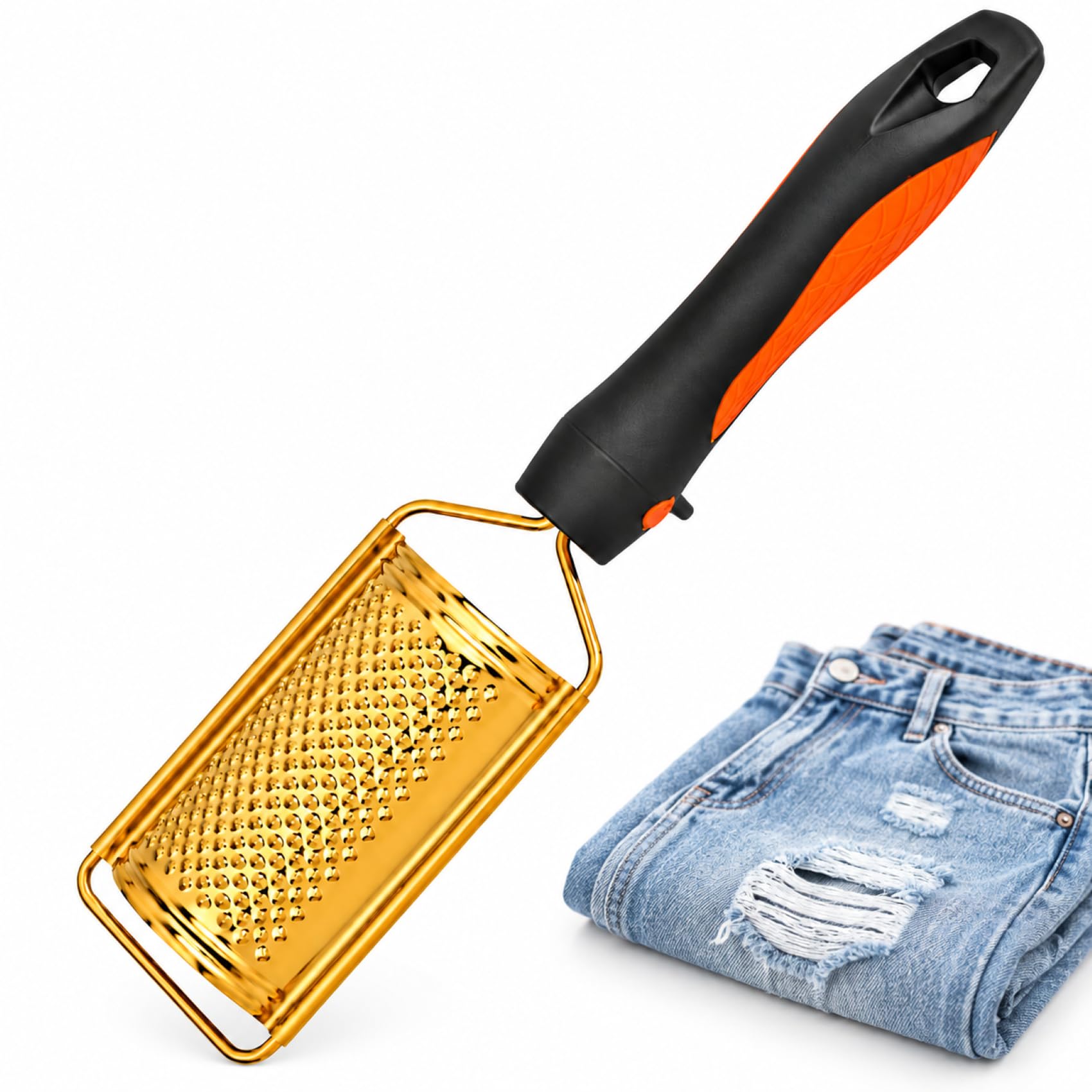 Jeans Distressing Tools, Denim Distressing Tool Stainless Steel Grater Leathercr