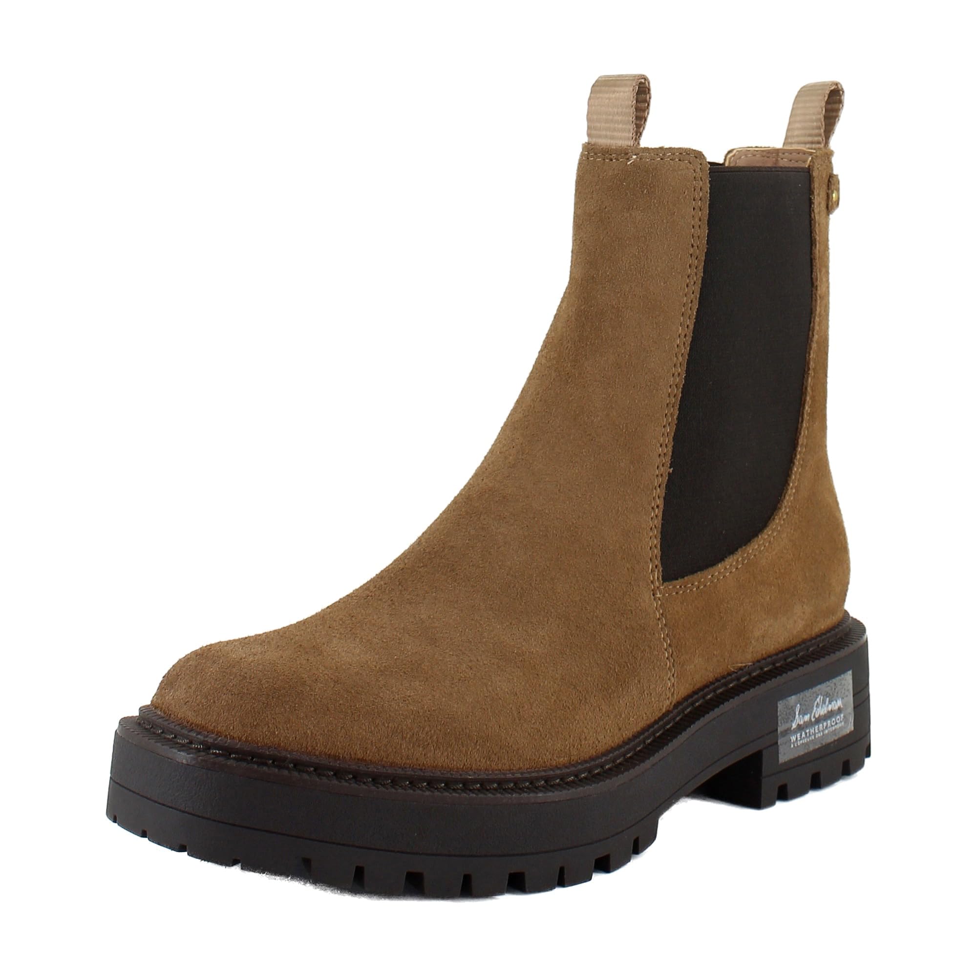Sam Edelman Women's Laguna Chelsea Boot, Almond Taupe, 8 M US