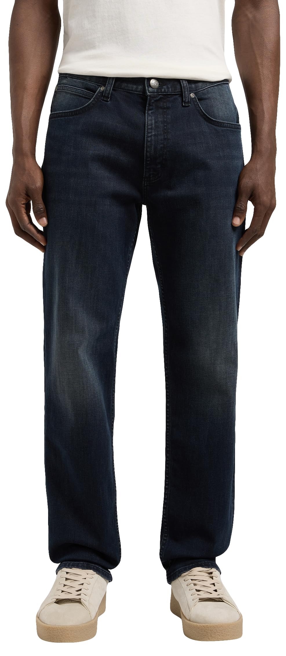 Lee - Mens Jeans - Regular Straight Fit - West - Rock