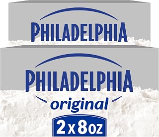 Philadelphia Cream Cheese, 2 Blocks Original, 8 oz | for Recipes and Baking No Artificial Preservatives, Flavors, or Dye 5 Simple Ingredients,Made With Fresh Milk & Real Cream