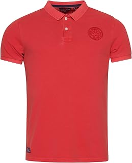 Superdry Polo Bordado Tank Top, Soda Pop Red, S Men, Soda Pop Red, S