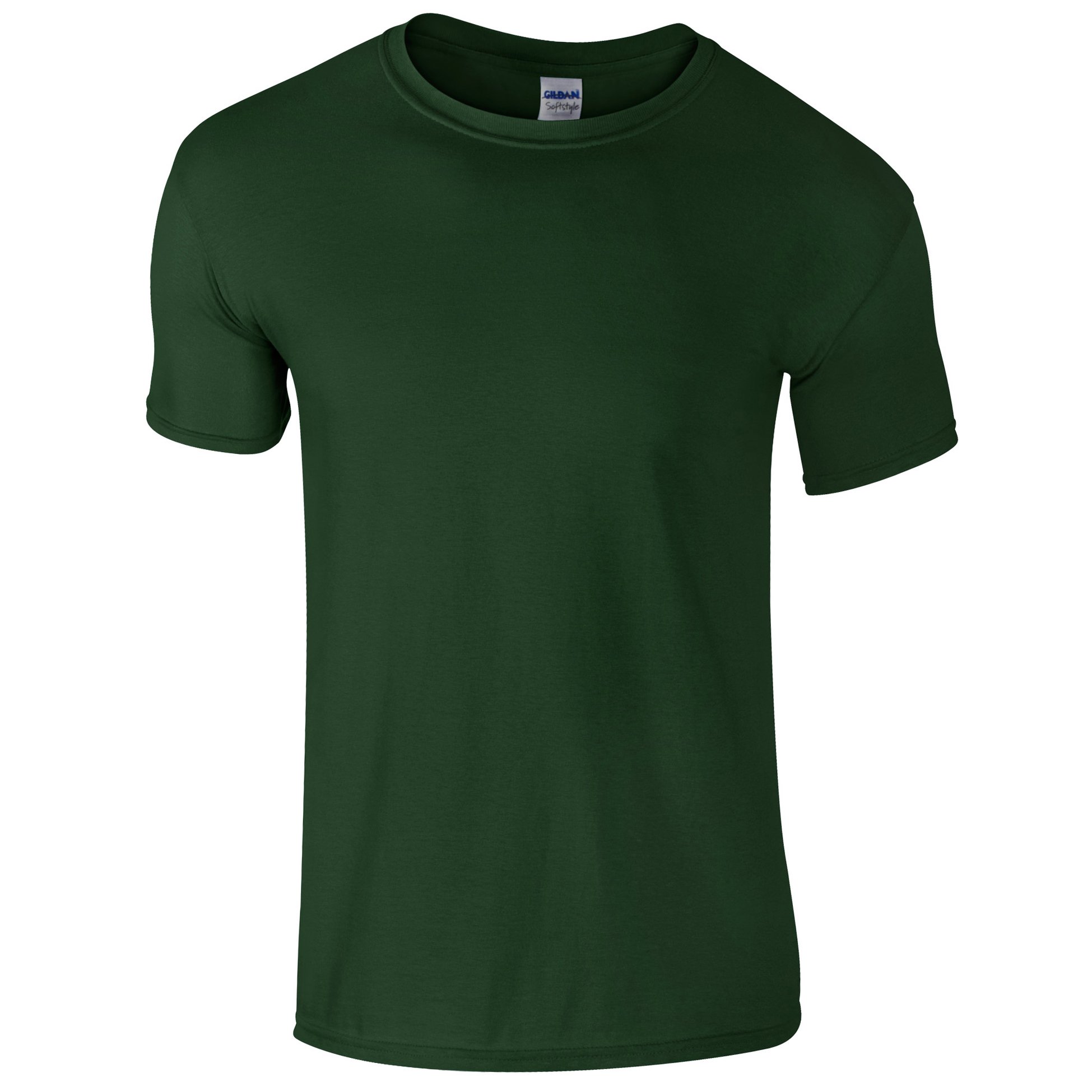 Gildan Men's T-Shirt, medium,forest green
