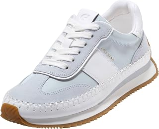 Cole Haan レディース グランドプロ プレミア, バラードブルーナイロン/スエード/ホワイトレザー, 8.5