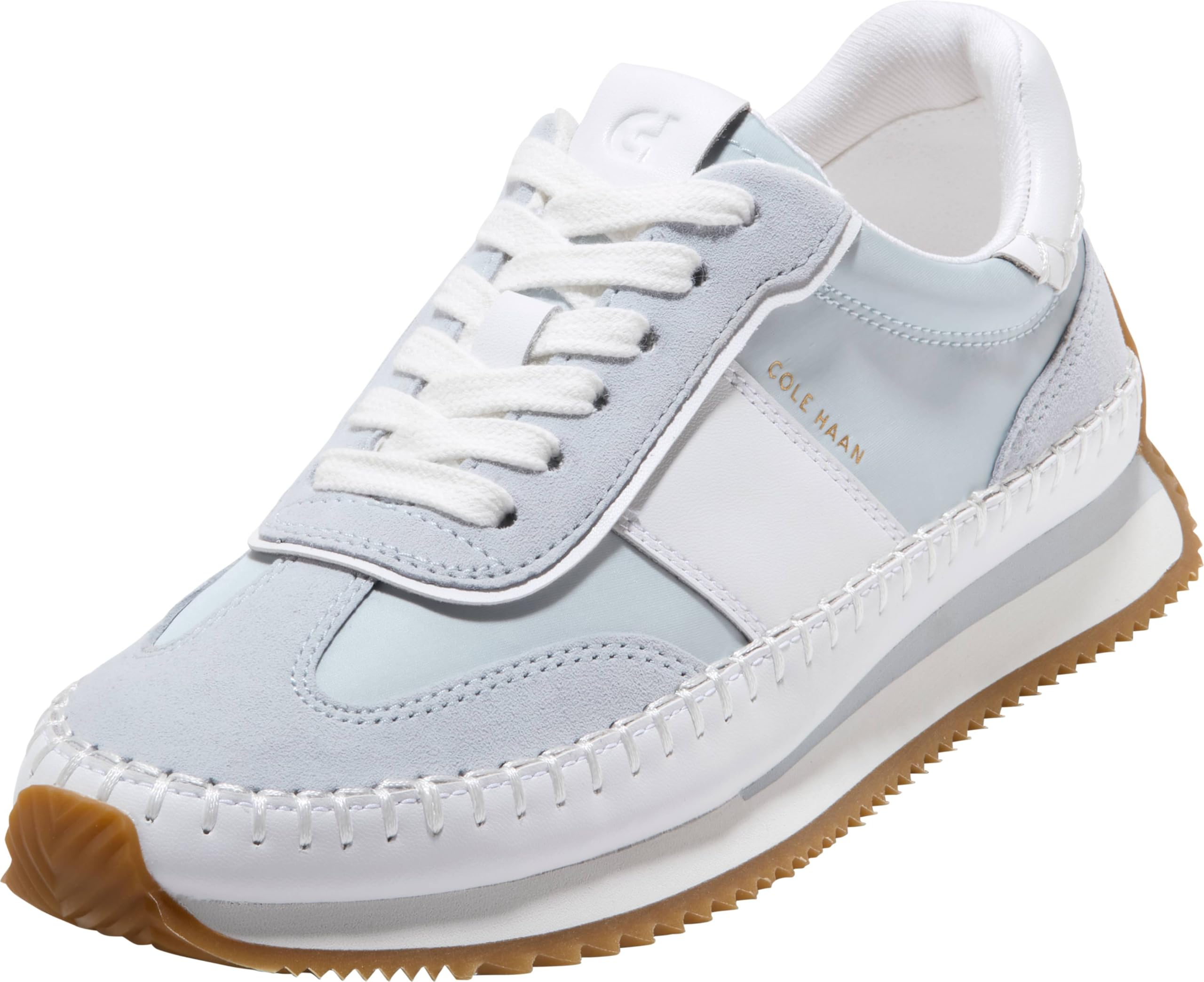 Cole Haan レディース グランドプロ プレミア, バラードブルーナイロン/スエード/ホワイトレザー, 8.5