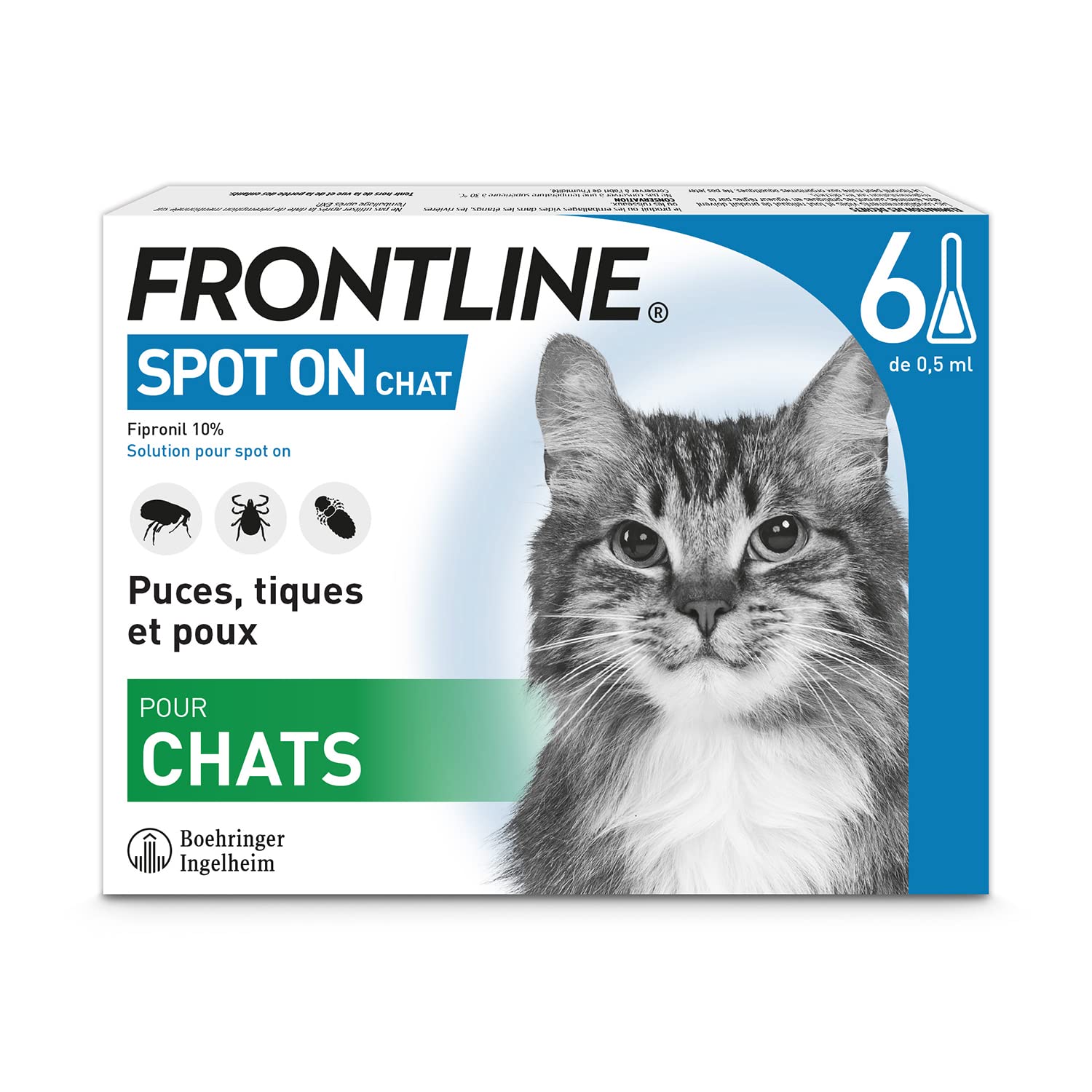 Frontline Spot-On Cat 6 Pipettes