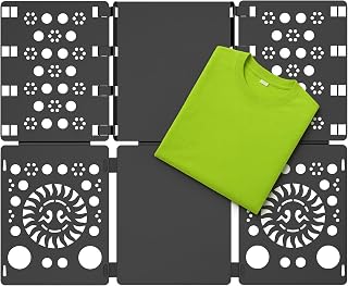 BoxLegend V3 Shirt Folder Board Tshirt Clothes Folding Board Durable Black | Plastic,Fast to Fold Shirts Pants ect.,Laundry Folder for Adults and Kids,Laundry Sorter and Liner