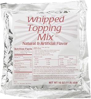 Chefs Companion Whipped Topping Mix, 1 Pound -- 12 per case.