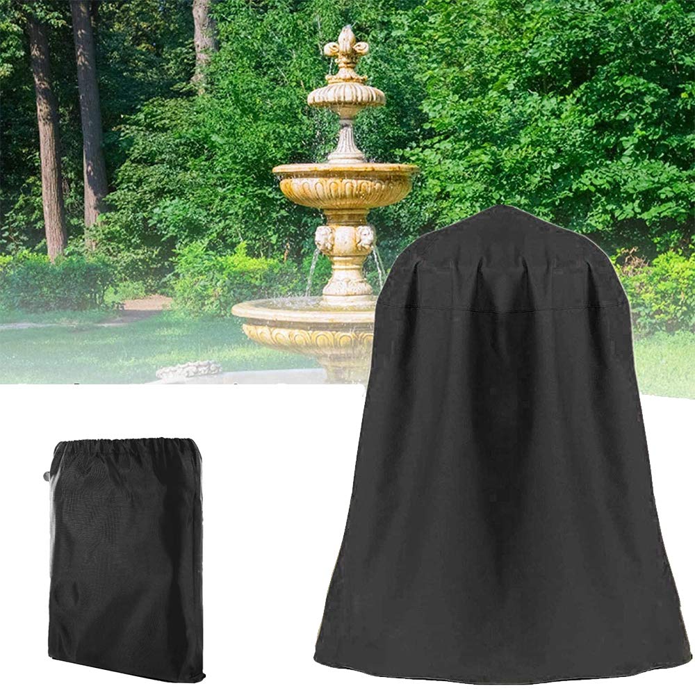 UCARE Outdoor Garden Fountain Covers Waterproof Dustproof Statue Protective Cove