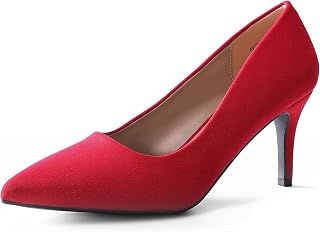 DREAM PAIRS Women's Kucci Classic Fashion Pointed Toe High Heel Dress Pumps Shoes