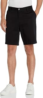 Nautica Cotton Twill Flat Front Chino Shorts - Casual Shorts - C92110 Cotton Twill Chino Board - Men