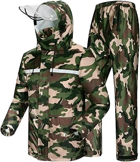 Rain Suit Waterproof Hi Vis Raincoat Reflective Rain Gear Unisex