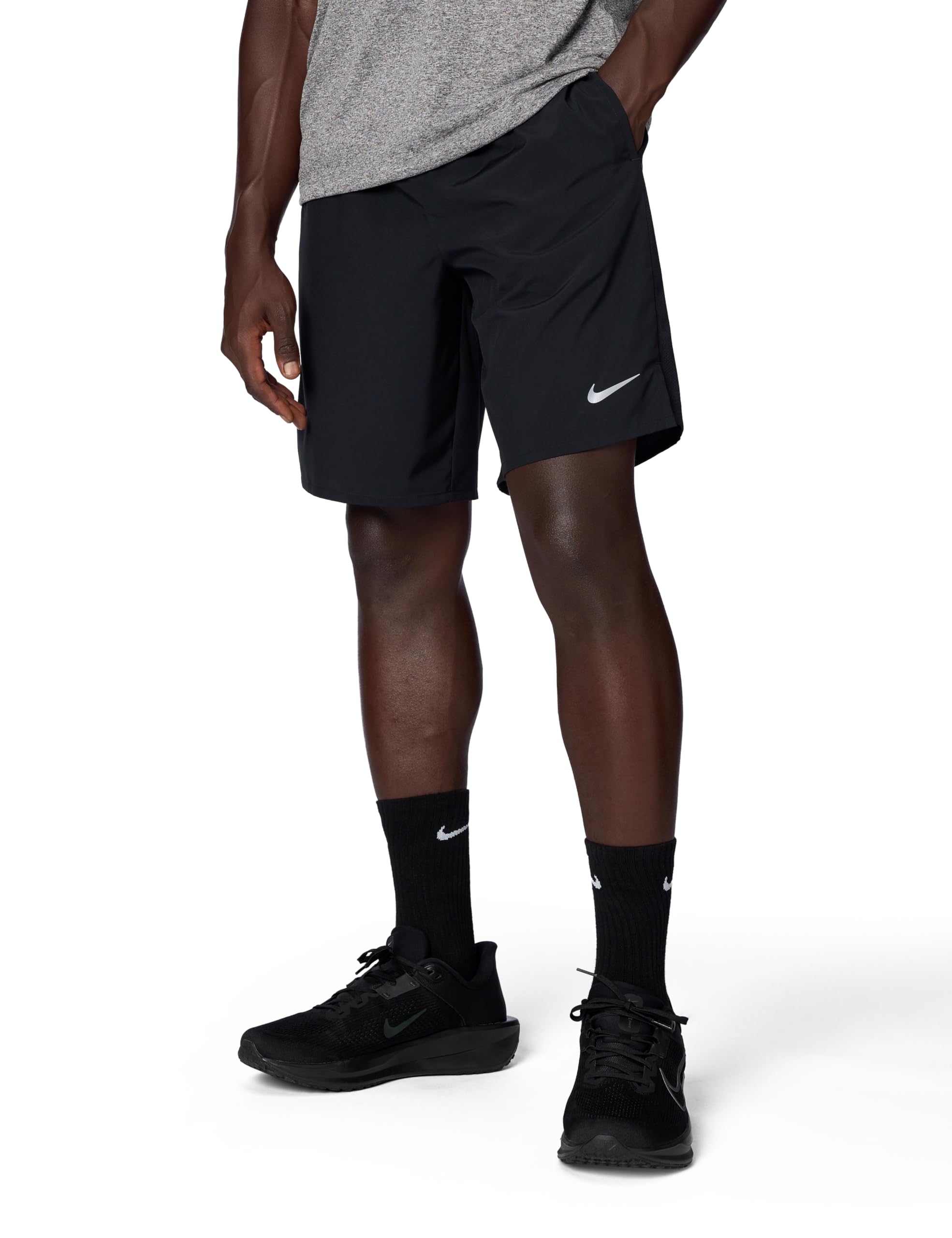 Nike Men's Challenger Dri-Fit 9" Brief-Lined Running Shorts