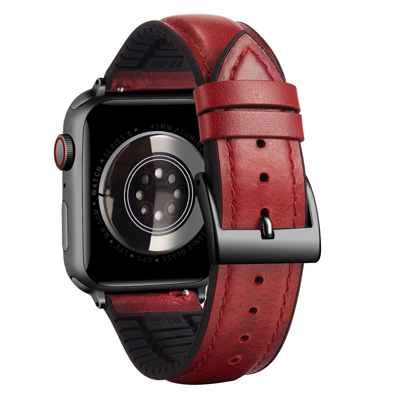 BINLUN Compatible with Apple Watch 49mm 46mm 45mm 44mm 42mm 41mm 40mm 38mm Wax O
