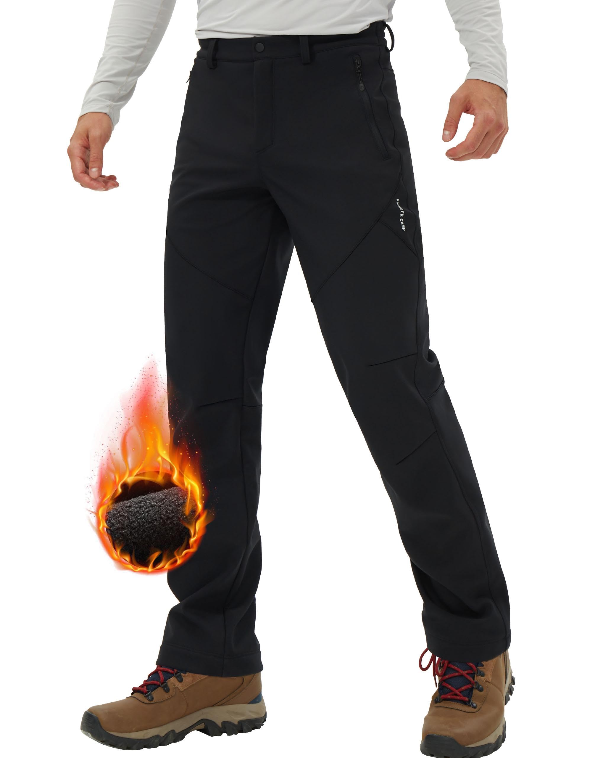 Pioneer Camp Herren Wanderhose Gefüttert Fleece-Hose Trekking Wasserabweisend Wi