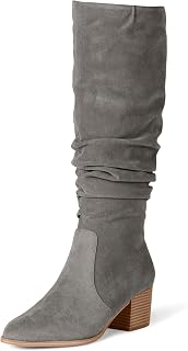 Amazon Essentials Women's High Chunky Heel Boots