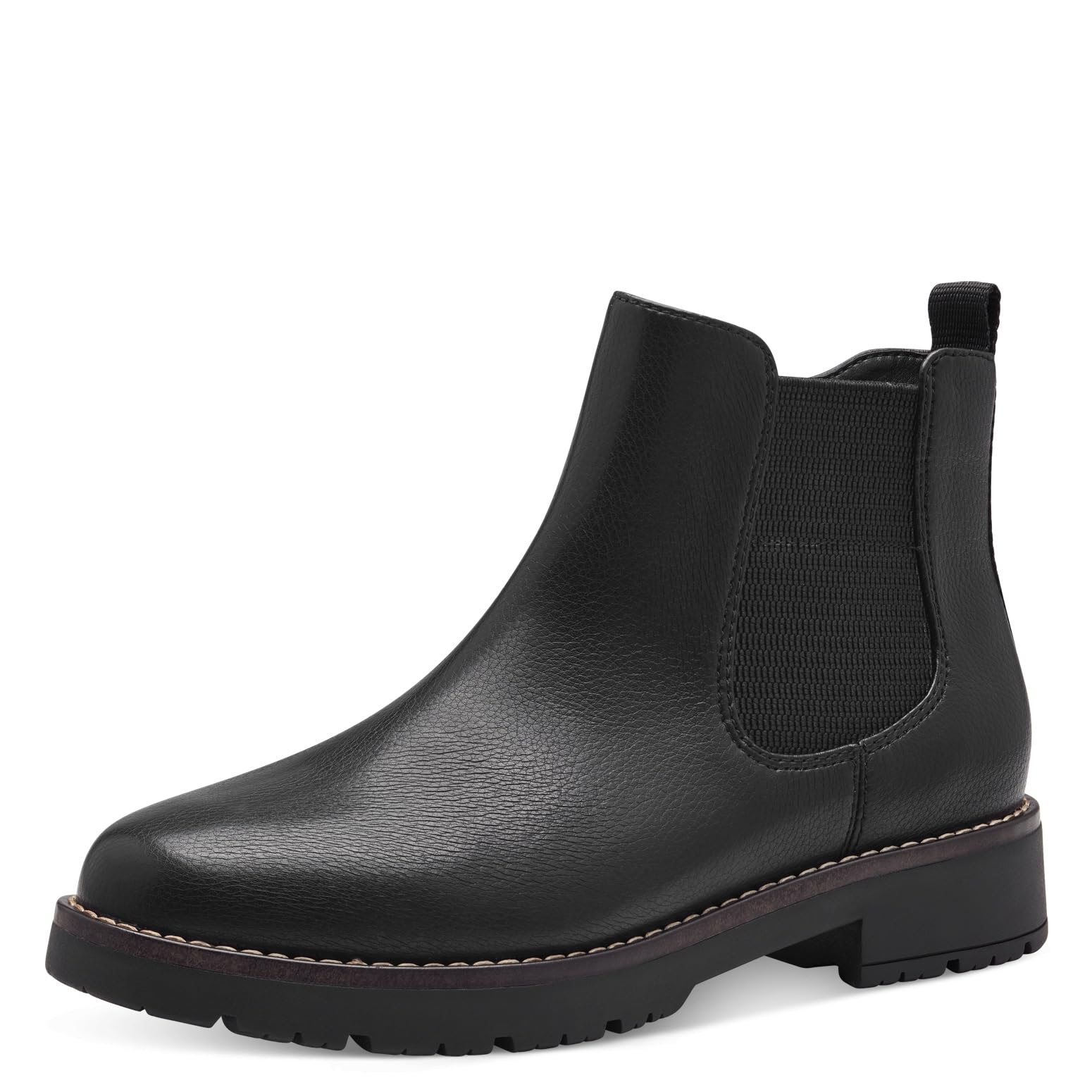 Jana bottines femme sans talon avec fermeture éclair vegan