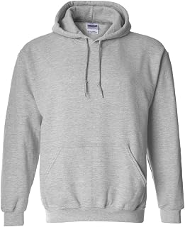 Gildan Fleece Hooded Sweatshirt, Style G18500 Men's Hoodie (Pack of 1)