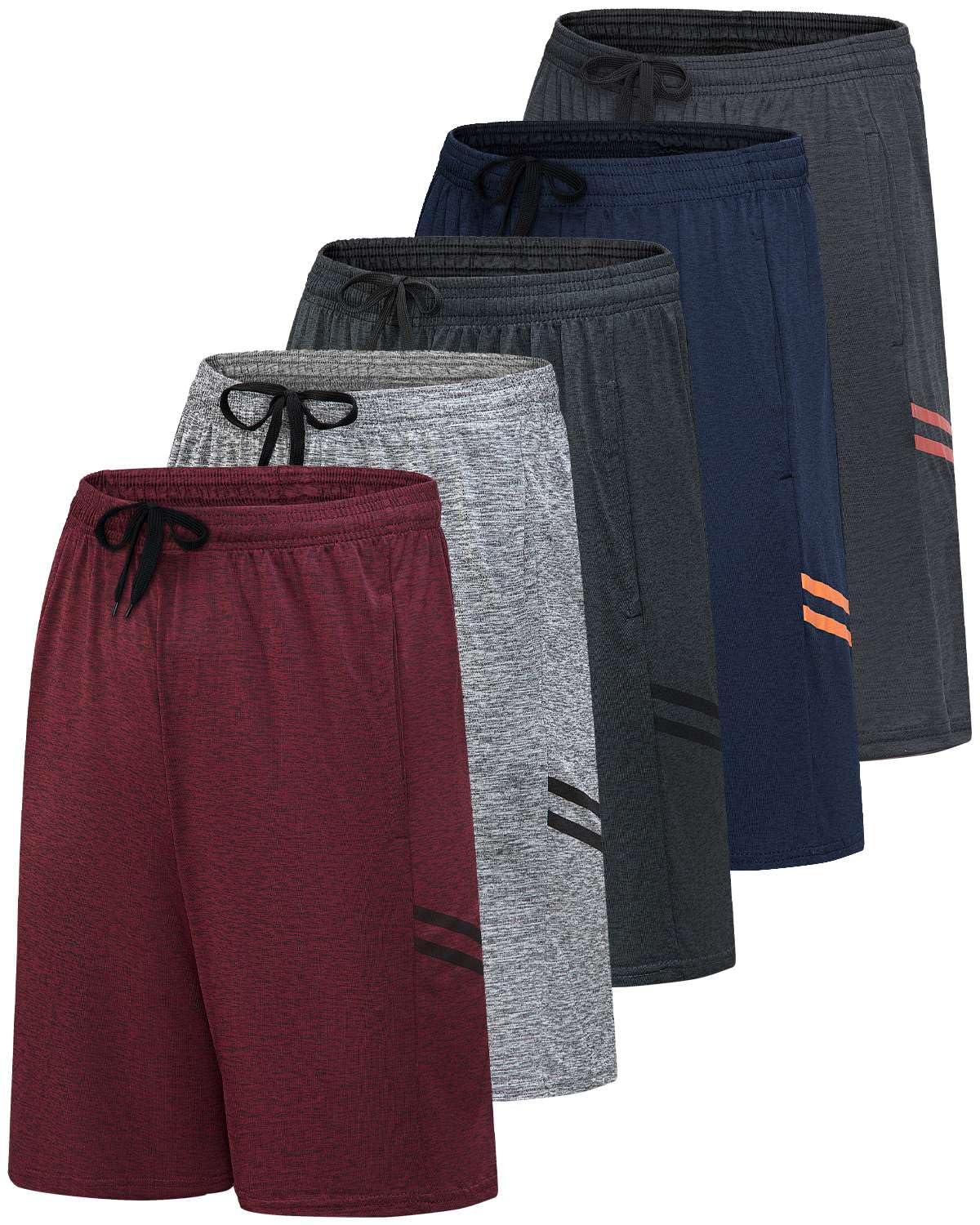 Real Essentials - Men's Gym Shorts, Tennis Shorts