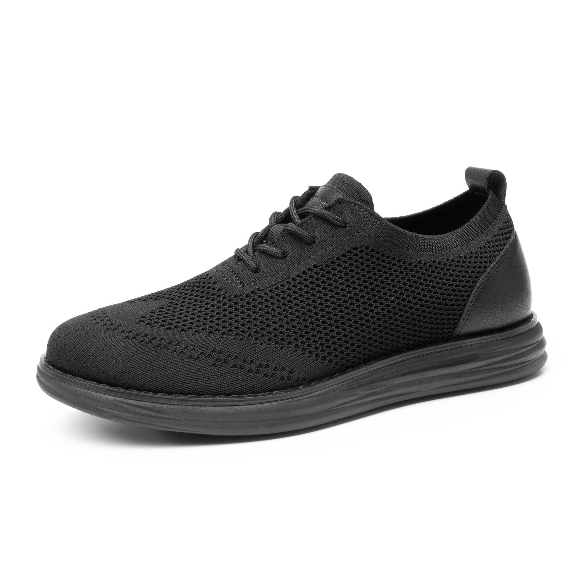 Bruno Marc Zapatos de Cordones Transpirables Zapatillas Vestir Oxfords Clásico 