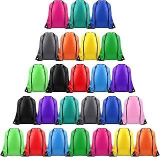 PLULON Drawstring Bags Purple Drawstring Backpack Bulk Drawstring Backpack Sack with Cinch Sports Gym Bags for Yoga Travel Outdoor Sports