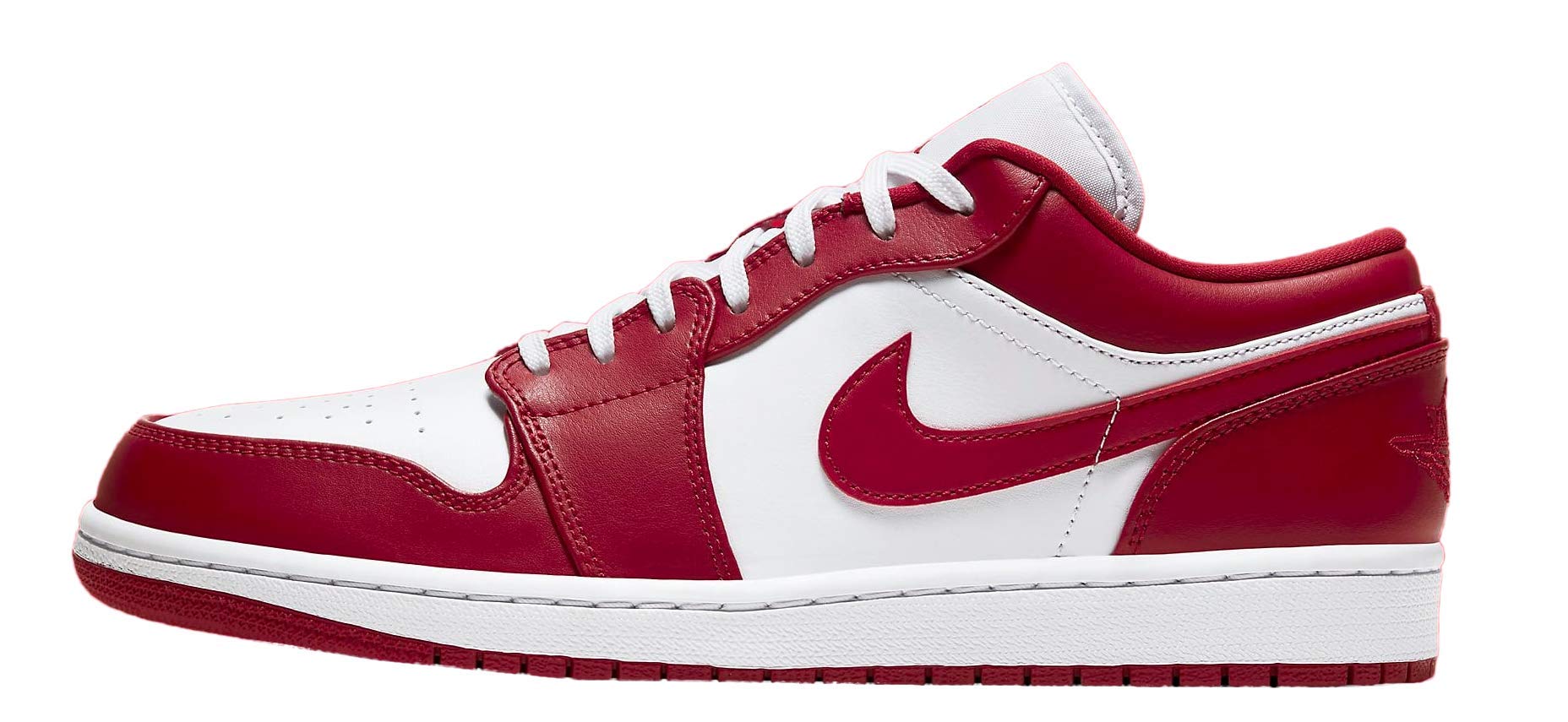 Jordan Mens Air 1 Low 553558 611 Gym Red - Size 8