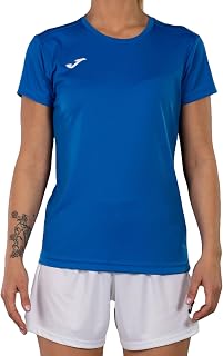 Joma Women's Sports T-Shirt, 6XS – 3XL – Keeps Contact with the Body Dry, Ideal for Running or Gym – Combi