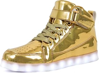 IGxx LED Light Up Shoes for Kids Boys Girls Sparkly Sneakers