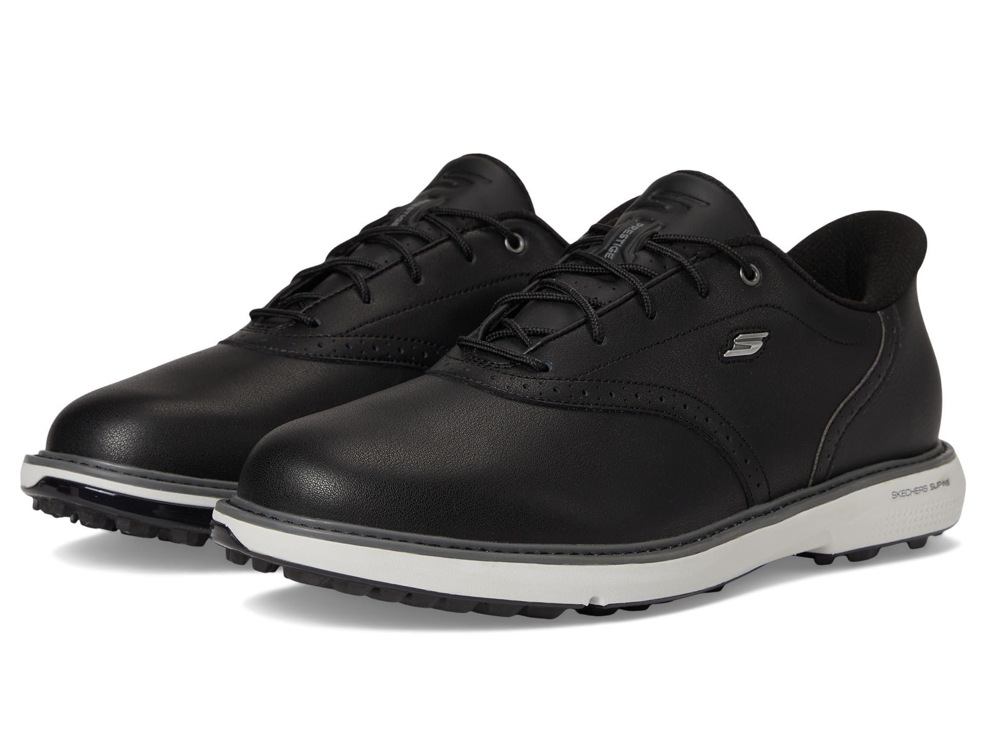 Skechers Go Golf Prestige SL Men's Trainers, Black Without Spikes, 42 EU Wide