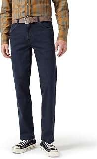 Wrangler - Men's Jeans - Authentic Straight Fit - Texas - Darkstone