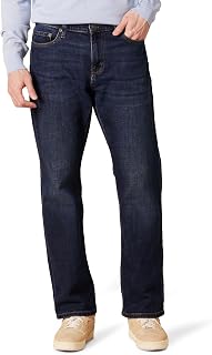 Amazon Essentials Mens Straight-Fit Stretch Bootcut Jean