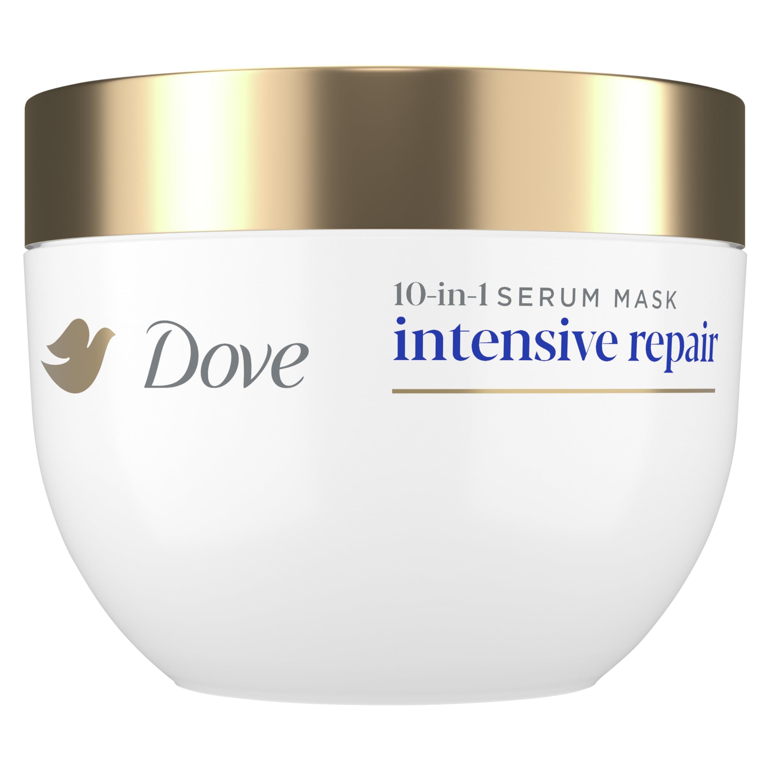 Dove Hair Intensive Repair 10-in-1 Serum Mask for Damaged Hair, 9.2 fl oz | Bio-