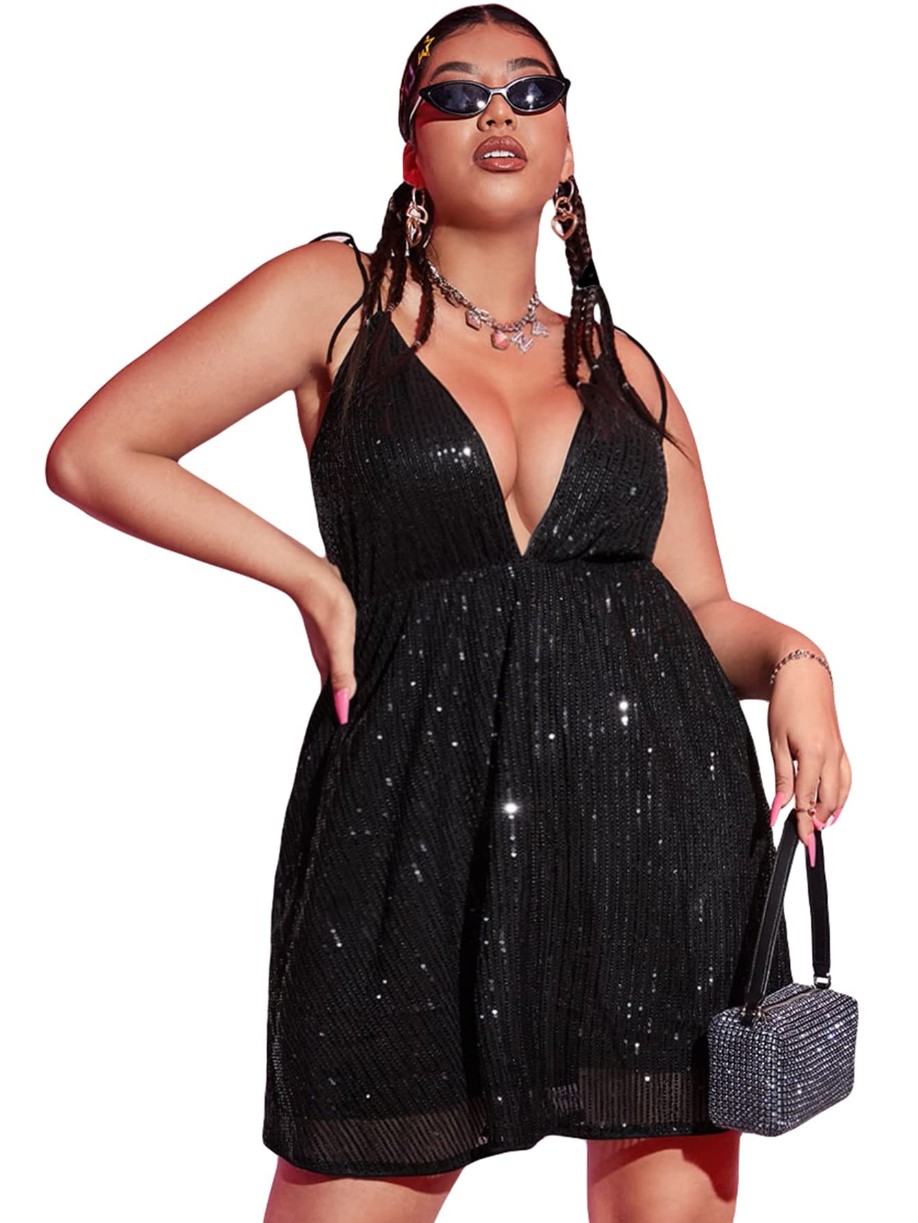 Floerns Women's Snakeskin Print Mini Bodycon Cami Dress